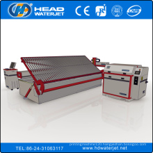 2000mm*6000mm UHP floor lading CNC large glass cutting water jet machine